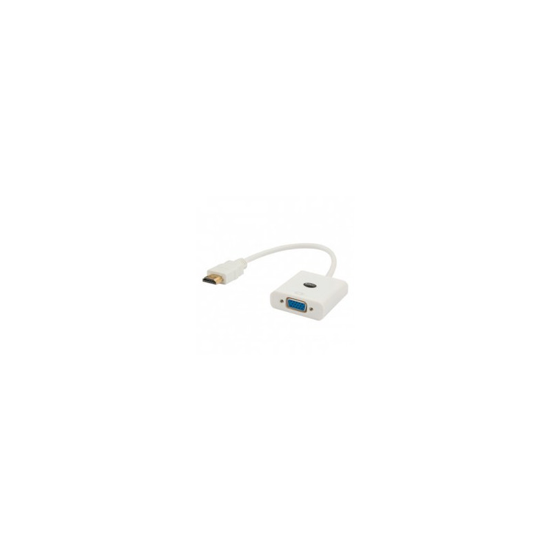 ADAPTADOR HDMI A VGA SAVIO CL-27/B BLANCO M/H