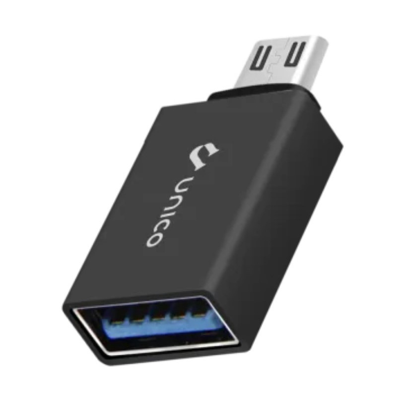 ADAPTADOR UNICO MICRO USB3.0 METALICO NEGRO