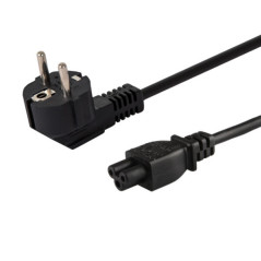 Savio CL-67 cavo di alimentazione Nero 1,2 m IEC Type C (3.8 mm, 1.1 mm) CEE7 7