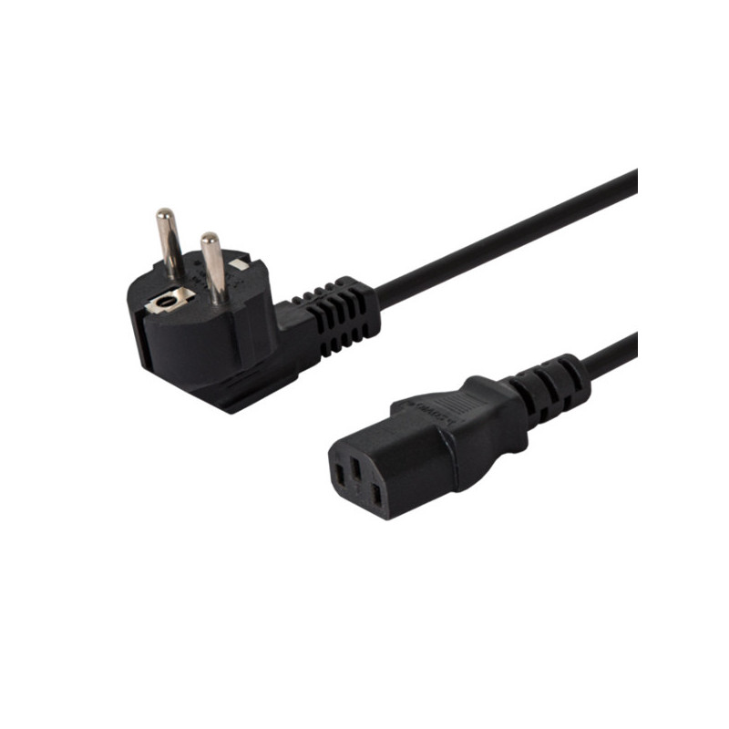 CABLE ALIMENTACIÓN 1.8M SCHUKO-IEC C13 SAVIO CL-98