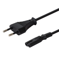 Savio CL-105 Nero 3 m Accoppiatore C7
