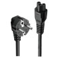 CABLE DE ALIMENTACIÓN UNICO DE COLA DE FLOR 1.5M