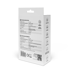 Savio CL-147 Kabel HDMI v2.1, ktowy,1.8m, mied, oplot baweniany, metalowe wtyczki cavo HDMI 1,8 m HDMI tipo A (Standard) Nero,