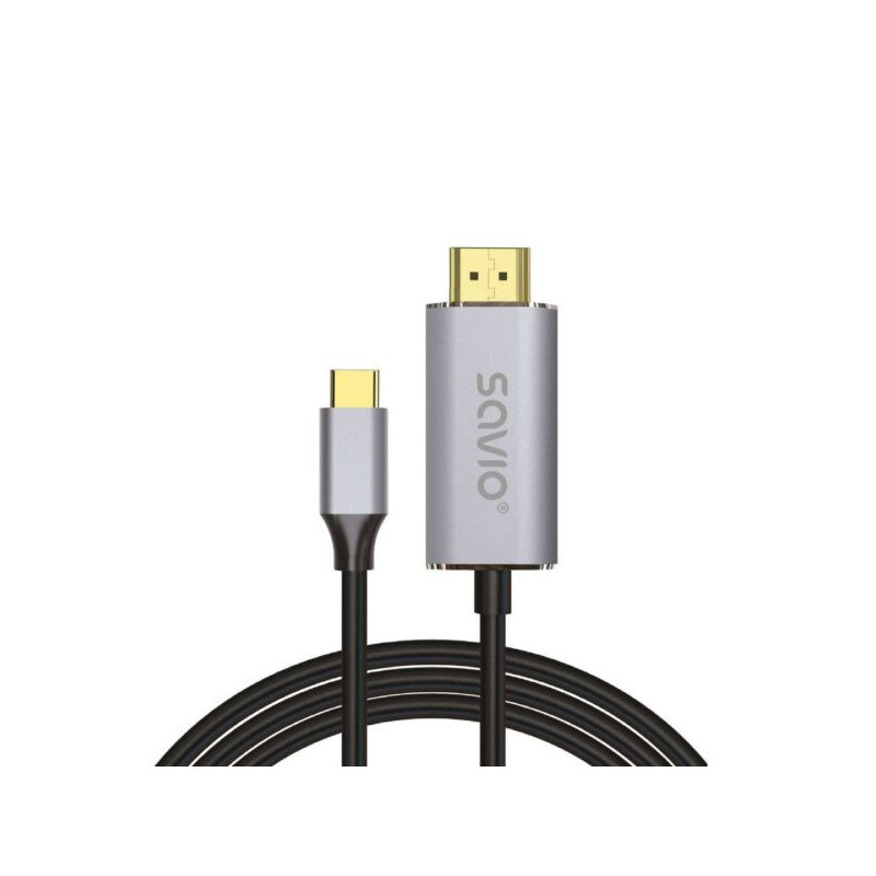 CABLE USB-C A HDMI 2.0 4K 2M SAVIO CL-171