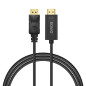 CABLE DISPLAYPORT A HDMI 1.5M SAVIO CL-183 M/M