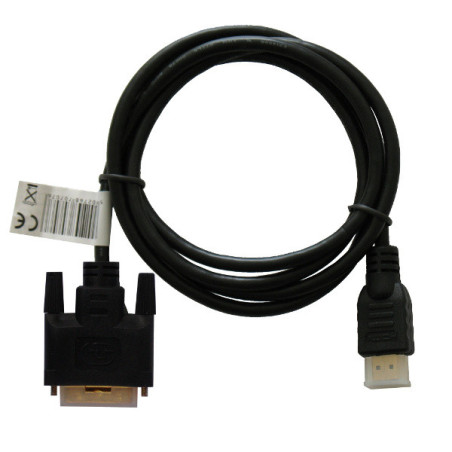 CABLE HDMI A DVI 18+1 1.5M SAVIO CL-10 M/M