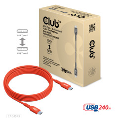 CLUB3D CAC-1573 cavo USB USB4 Gen 2x2 2 m USB C Rosso