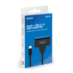 Savio AK-69 scheda di interfaccia e adattatore USB 3.2 Gen 1 (3.1 Gen 1)