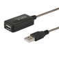 CABLE ALARGADOR PUERTO USB 2.0 5M NEGRO SAVIO