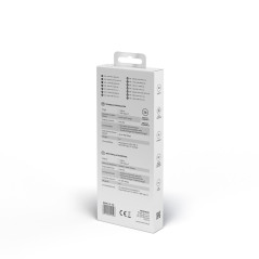 Savio CL-126 cavo USB USB 2.0 1 m USB C USB A Bianco