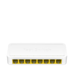 Cudy FS108D switch di rete Fast Ethernet (10 100) Bianco