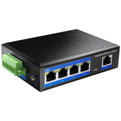HUB SWITCH CUDY IG1005P INDUSTRIAL PoE