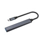 HUB USB(C) - 3 X USB(A) 2.0 + 1 X USB(A) 3.1 SAVIO