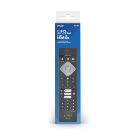 MANDO TV SAVIO RC-16 COMPATIBLE PHILIPS SMART TV