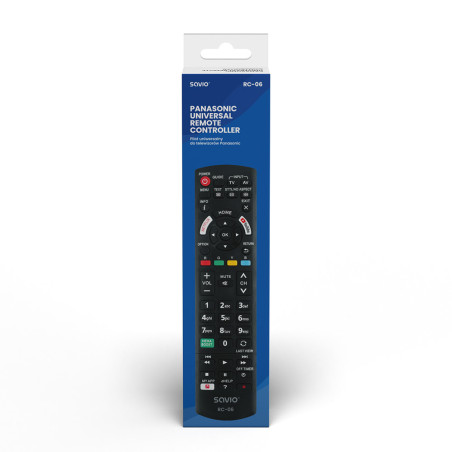 MANDO TV SAVIO RC-06 COMPATIBLE PANASONIC SMART TV
