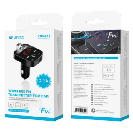 REPRODUCTOR UNI MP3 COCHE BLUETOOTH