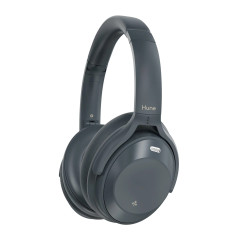 Hune AT-AUR-HE-039 Auricolare Con cavo e senza cavo A Padiglione Musica e Chiamate USB tipo-C Bluetooth Grigio scuro