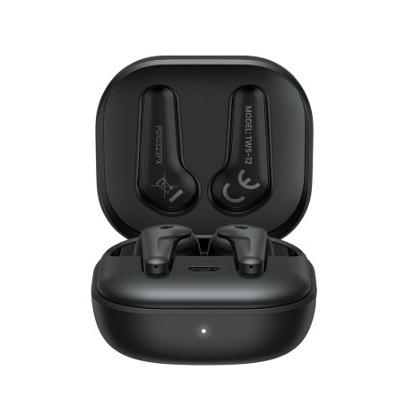 Savio TWS-12 cuffia e auricolare True Wireless Stereo (TWS) In-ear Musica e Chiamate USB tipo-C Bluetooth Nero