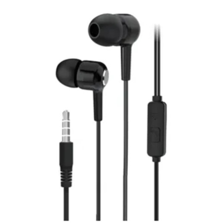 UNICO EP1818 Auricolare Cablato In-ear Musica e Chiamate Nero