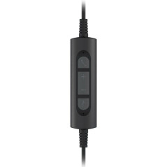 Axtel AXH-ONEUCD cuffia e auricolare Cablato A Padiglione Ufficio USB tipo A Nero