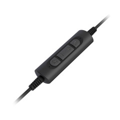 Axtel AXH-ONEUCDC cuffia e auricolare Cablato A Padiglione Ufficio USB tipo-C Nero