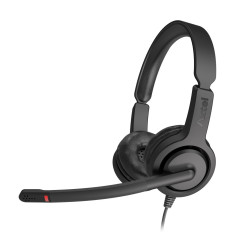 Axtel VOICE UC28 stereo USB-A Auricolare Cablato A Padiglione Ufficio USB tipo A Nero