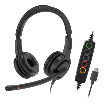 AURICULARES AXTEL VOICE UC28-35 DUO NC USB-C