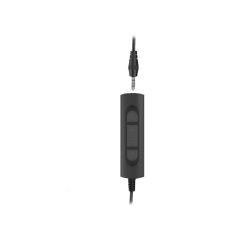 Axtel AXH-ONEUCD-35 cuffia e auricolare Cablato A Padiglione Ufficio USB tipo A Nero