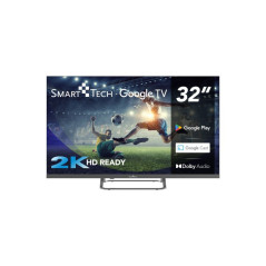 Smart-Tech 32HG01V TV 81,3 cm (32") HD Smart TV Wi-Fi Grigio 180 cd m²
