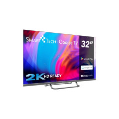 Smart-Tech 32HG01V TV 81,3 cm (32") HD Smart TV Wi-Fi Grigio 180 cd m²