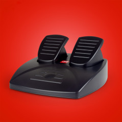 Blade Gaming Turbo cup Nero, Rosso Sterzo + Pedali Nintendo Switch, Nintendo Switch Lite, PC