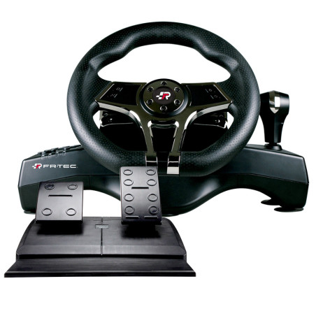 Blade Gaming Hurricane MKII Nero Sterzo + Pedali Nintendo Switch, PC, PlayStation 4, Playstation 3