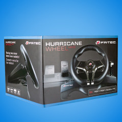 Blade Gaming Hurricane MKII Nero Sterzo + Pedali Nintendo Switch, PC, PlayStation 4, Playstation 3