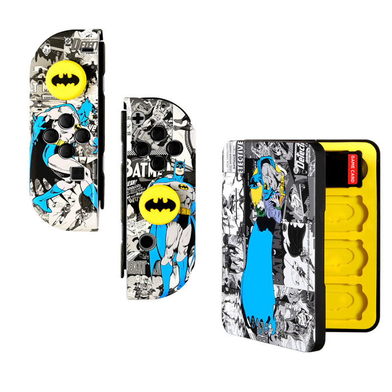 KIT FUNDA+GRIPS+CAJA PARA SWITCH FR-TEC DC BATMAN