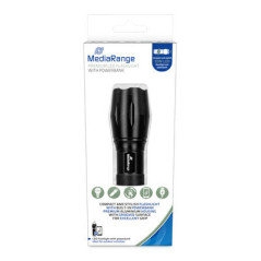 MediaRange MR735 torcia Nero Torcia a mano LED