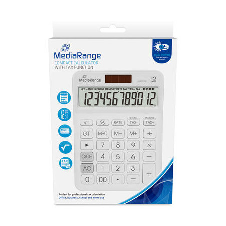 CALCULADORA MEDIARANGE LCD 12 DIGIT