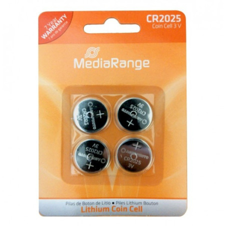 MediaRange MRBAT131 batteria per uso domestico Batteria monouso CR2025 Litio