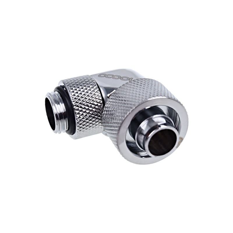RACOR 90º ALPHACOOL EISZAPFEN 16/10MM CHROME