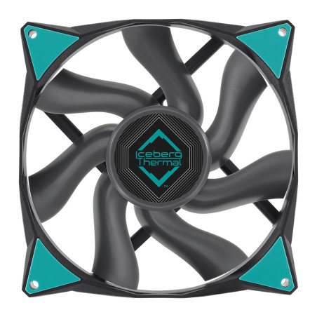 Iceberg Thermal IceGALE Xtra Case per computer Ventilatore 14 cm Nero 1 pz