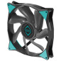 VENTILADOR 140X140 ICEBERG-THERMAL ICEGALE XTRA BLACK