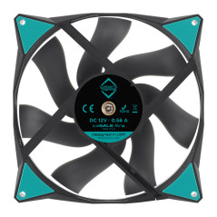 Iceberg Thermal IceGALE Xtra Case per computer Ventilatore 14 cm Nero 1 pz
