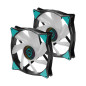 VENTILADOR 140X140 ICEBERG-THERMAL ICEGALE ARGB BLACK 2P