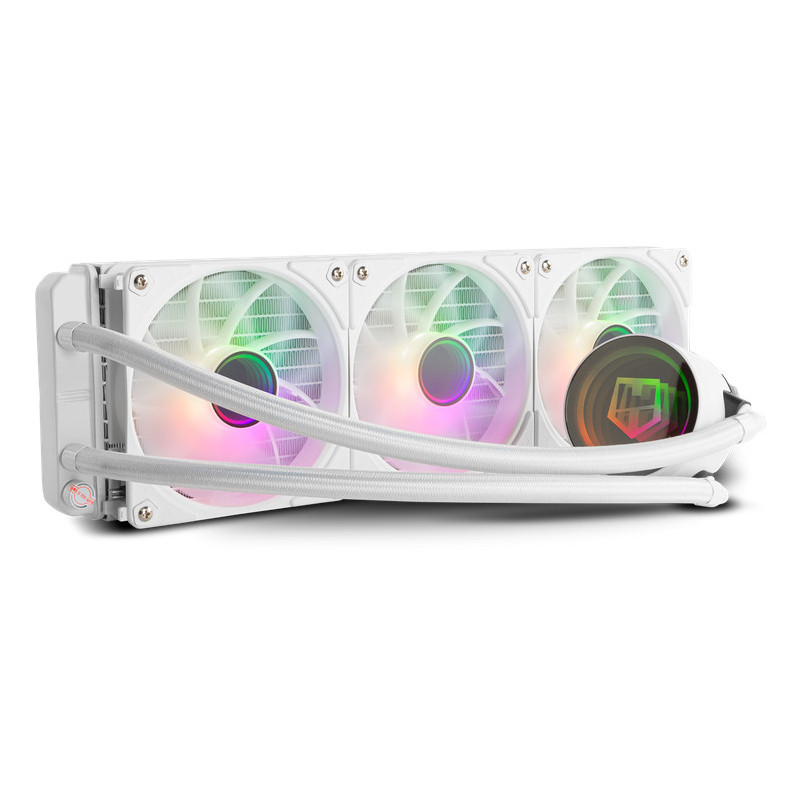 DISIPADOR REF LIQUIDA NOX HUMMER M-360 ARGB WH