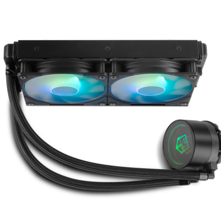 DISIPADOR REF LIQUIDA NOX HUMMER M-240 ARGB BK