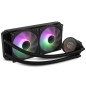 DISIPADOR REF LIQUIDA NOX HUMMER M-240 ARGB BK