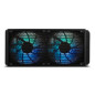 DISIPADOR REF LIQUIDA NOX HUMMER M-240 ARGB BK