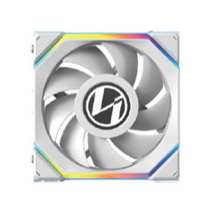 Lian Li 12SLLCD1W1W Case per computer Ventilatore 12 cm Bianco 1 pz