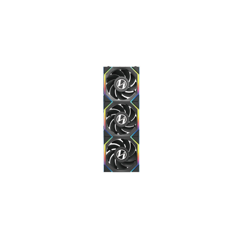 VENTILADOR 120X120 LIAN LI UNIFAN SL WIRELESS LCD BK RV