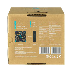 Iceberg Thermal IceGALE Silent PWM Case per computer Ventilatore 12 cm Nero 3 pz