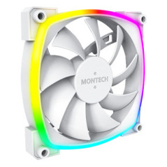 Montech AX120 PWM Case per computer Ventilatore 12 cm Bianco 3 pz